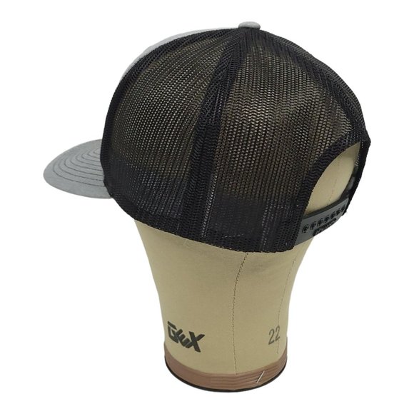 Richardson Car Credit Mesh Snapback Cap Trucker Baseball Hat Gray - Picture 8 of 12